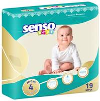 Подгузники детские  SENSO BABY  4 (7-18 кг) №19