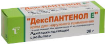 Декспантенол Е крем для наруж. прим. 50мг/г 5мг/г 30г туба №1