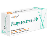 Розувастатин-ЛФ таблетки п/о 10мг упаковка №30