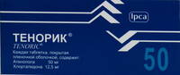 Тенорик таблетки п/о 50мг 12,5мг упаковка №28