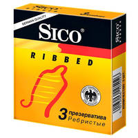 Презерватив SICO - RIBBED (ребристые) №3