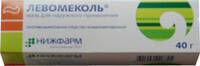 Левомеколь мазь для наруж. прим. 7,5мг/г 40мг/г 40г туба №1