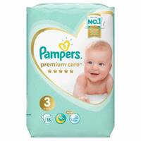 Подгузники Pampers PREMIUM CARE детские Mini 4-8 кг №20