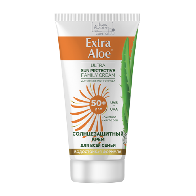 Крем солнцезащитный EXTRA ALOE для всей семьи SPF 50+ 75мл №1