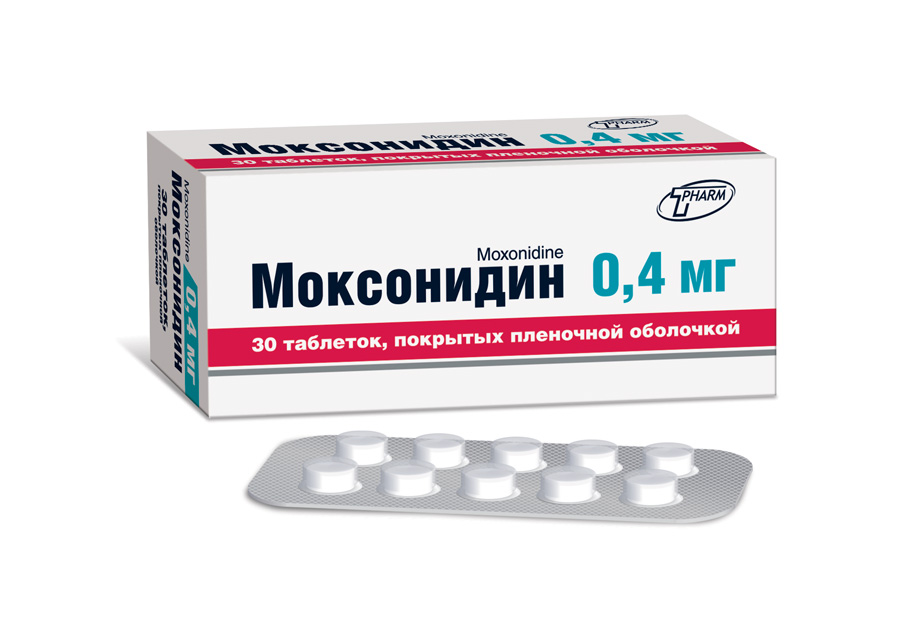 Моксонидин ФТ таблетки п/о 0,4мг упаковка №30