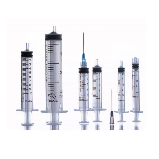 Шприц однораз.3-хкомпонент. 2.5/3 мл TROJECTOR-3 с иглой 23G*1(1/4)Luer №1