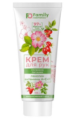 Крем FAMILY COSMETIC для рук Глубокое питание  110мл №1