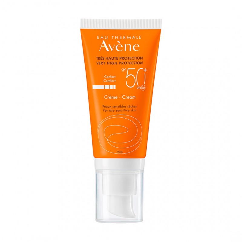 Крем солнцезащитный AVENE SPF50+ для чувствит. кожи 50мл №1