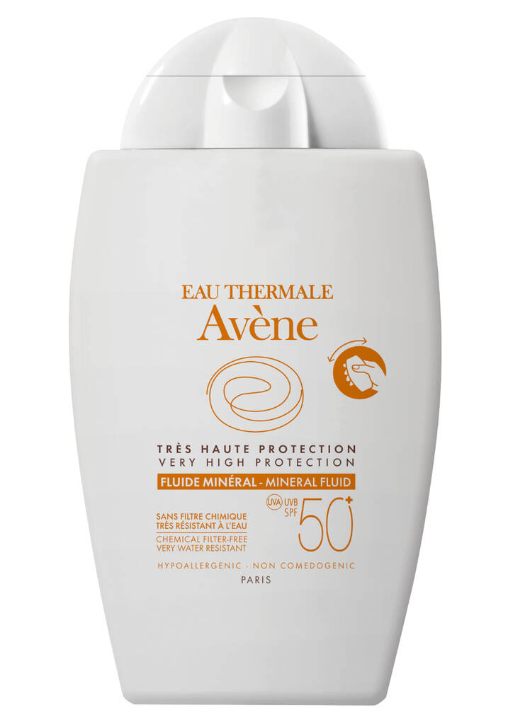 Флюид солнцезащитный AVENE минеральный с тонирующим эффектом SPF50+ 40мл №1