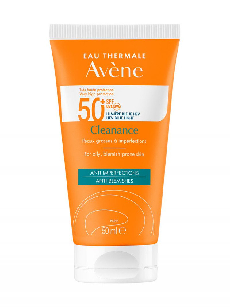 Флюид солнцезащитный AVENE CLEANANCE для пробл. кожи SPF50+ 50мл №1