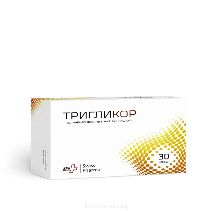 ТриглиКор капсулы БАД 1,45г уп №30