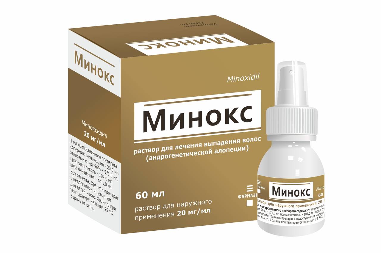 Минокс р-р для наруж. прим. 20мг/мл 60мл флакон №1