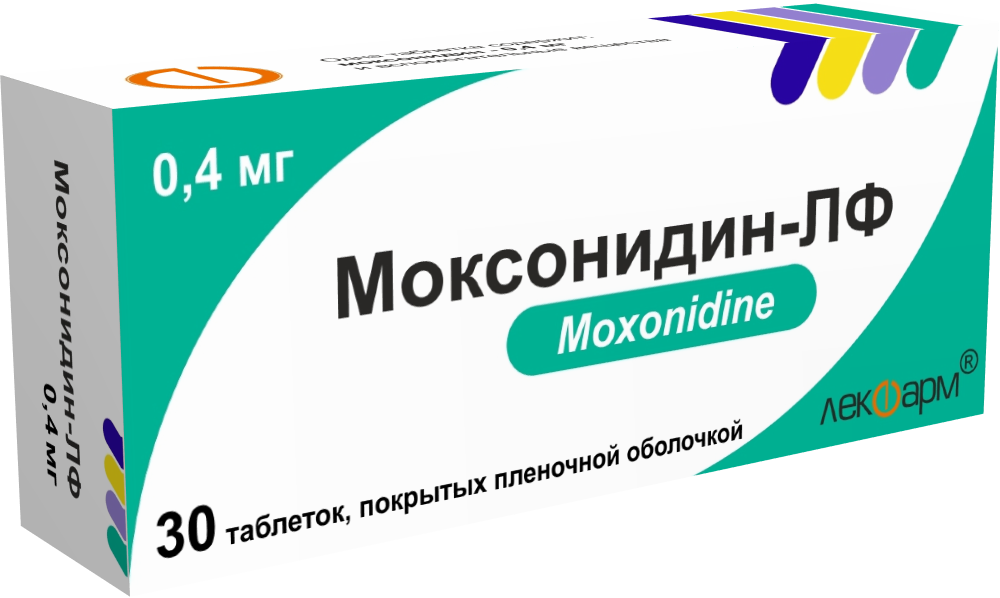 Моксонидин-ЛФ таблетки п/о 0,4мг упаковка №30