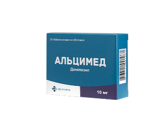 Альцимед таблетки п/о 10мг упаковка №28