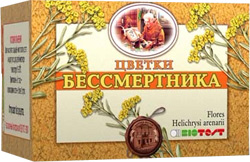 Бессмертника песчаного цветки лек. сырье цельн. 30г упаковка №1